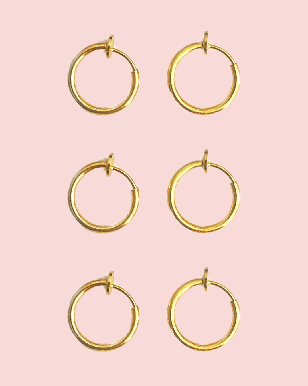 Hoolahoop earparty S - Klipoorbellen.comKlipoorbellenGoudkleurig