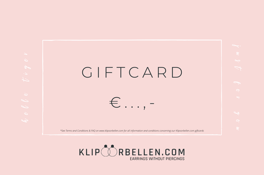Cadeaubon Klipoorbellen.com - Klipoorbellen.comCadeaubonnen€ 10,00