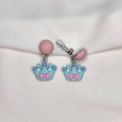 Kroontje Blauw -  - Klipoorbellen.nl