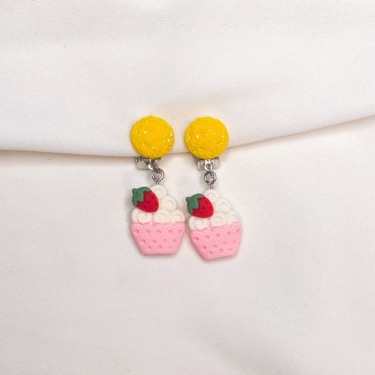 Cupcake Yellow - Klipoorbellen - Klipoorbellen.com