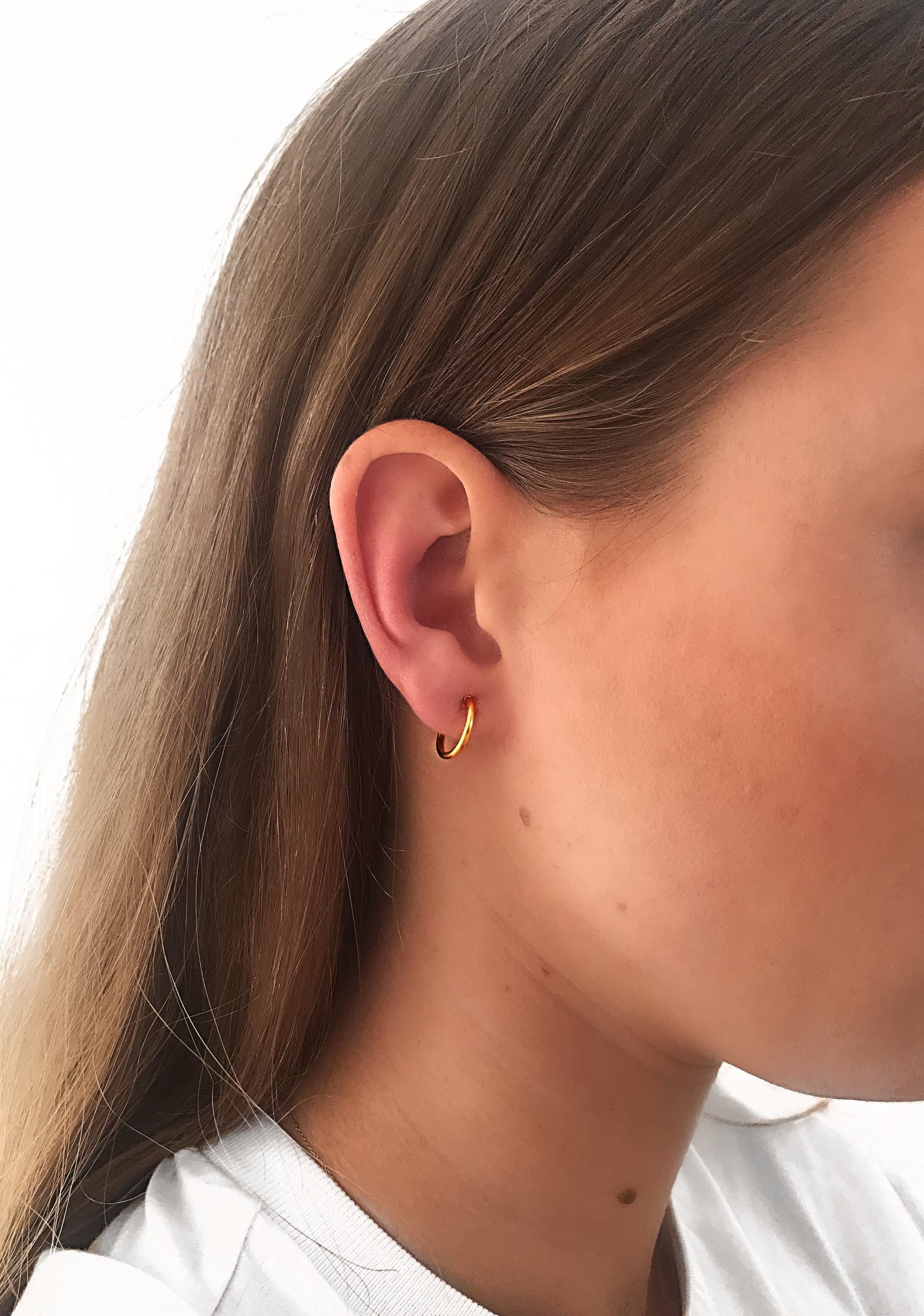 Hoolahoop - Klipoorbellen.comGoudkleurig