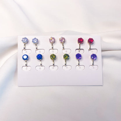 Mix & Mingle - Set van 6 - Klipoorbellen.comPink